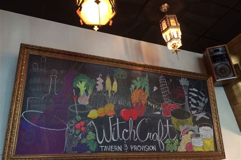 Experience the mystical ambiance of the Witchcraft Grill Diner.